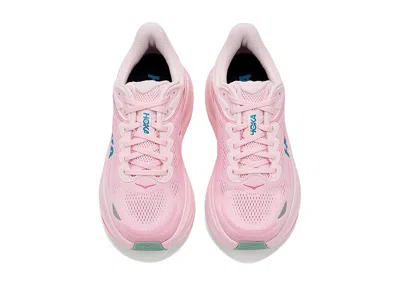Hoka Bondi Technical Mesh Active Sneakers In Pink