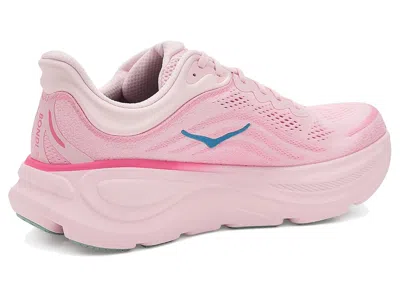 Hoka Bondi Technical Mesh Active Sneakers In Pink