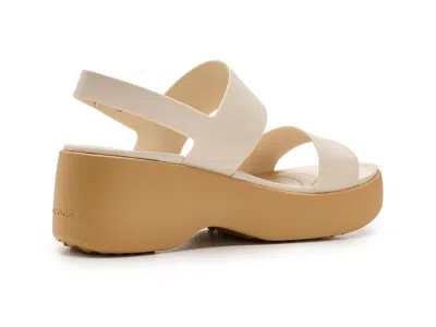 Crocs Brooklyn Sky Platform Sandal In Neutral