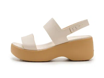 Crocs Brooklyn Sky Platform Sandal In Neutral