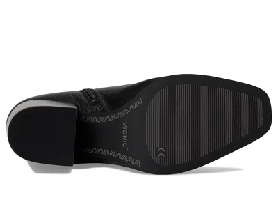 Vionic Vynn Zip Short Boots In Black