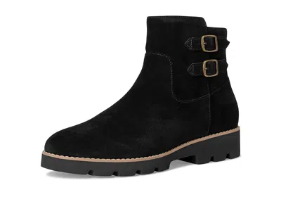 Vionic Carissa Zip Short Boots In Black