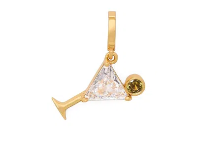 Kate Spade New York One In A Million Martini Charm In Gold