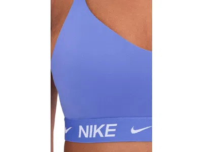 Nike Dri-fit Indy Light Support Bra In Blue