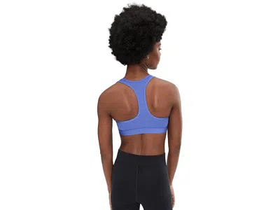 Nike Swoosh Medium Support Bra In Blue