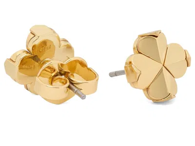 Kate Spade New York Spade Flower Stud Earrings In Gold