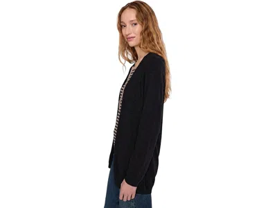 Mod-o-doc Long Sleeve Sweater In Black