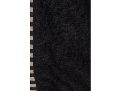Mod-o-doc Long Sleeve Sweater In Black