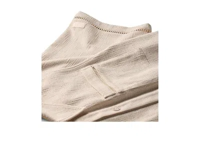 Ugg Devyn Short Sleeve Shirt In White