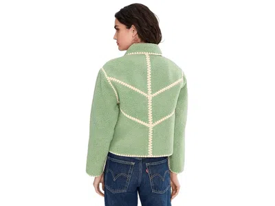 Ugg Ellison Fluff Shell Jacket In Green
