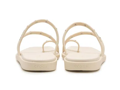 Crocs Miami Toe Loop Sandal In Brown