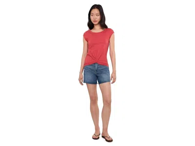 Toad And Co Anza Short Sleeve Shirt In Red