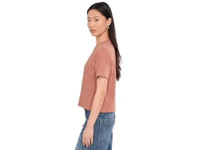 Toad And Co Boundless Jersey Short Sleeve Crew In Brown