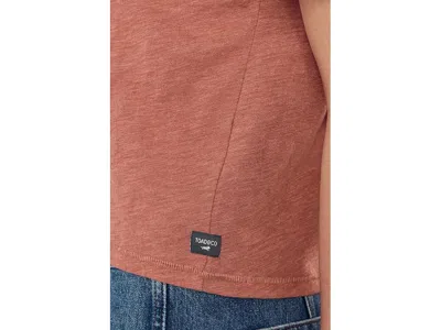 Toad And Co Boundless Jersey Short Sleeve Crew In Brown
