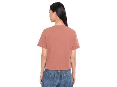 Toad And Co Boundless Jersey Short Sleeve Crew In Brown