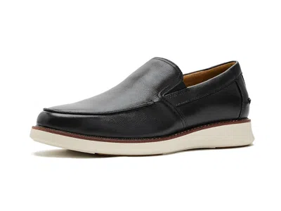 Florsheim Launch Moc Toe Venetian Slip-on In Black