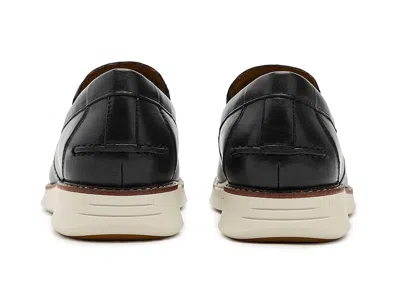 Florsheim Launch Moc Toe Venetian Slip-on In Black