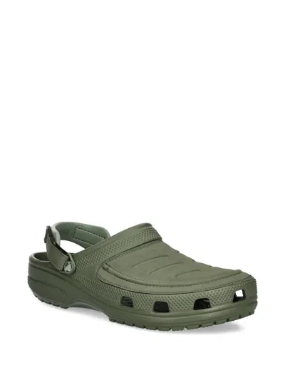 Crocs Adjustable Strap Slides In Green