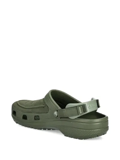 Crocs Adjustable Strap Slides In Green