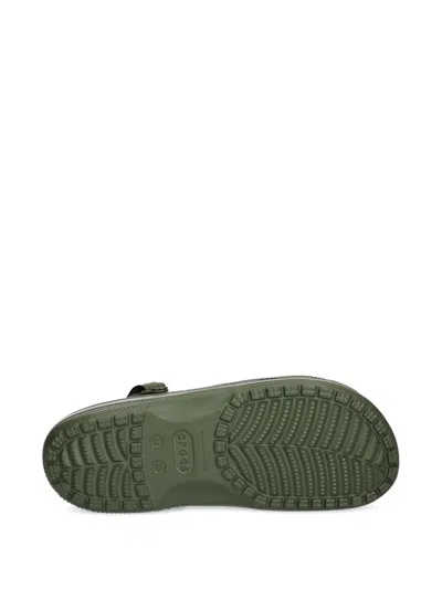 Crocs Adjustable Strap Slides In Green