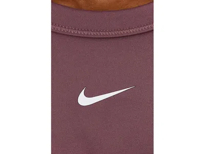 Nike One Fitted Dri-fit Cropped Tank Top In Multi
