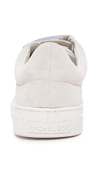Shop Rachel Zoe Boe Velcro Sneakers In White