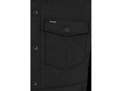 Volcom Westmead Quilted Jacket In Black