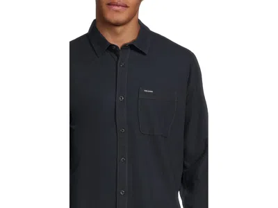 Volcom Caden Solid Long Sleeve In Animal Print