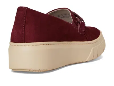 Naturalizer Wide Width Daphne Platform Slipon Sneaker In Red