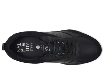 Naturalizer Wide Width Tao Sneaker In Black