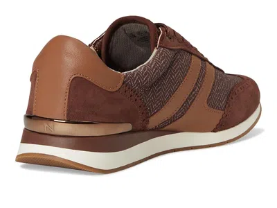 Naturalizer Wide Width Lorena Sneaker In Brown