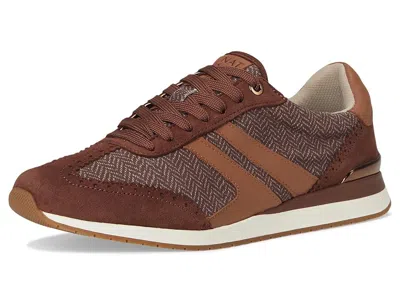 Naturalizer Wide Width Lorena Sneaker In Brown