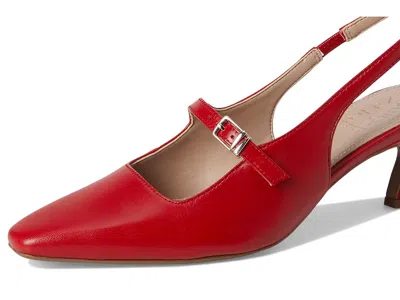 Naturalizer Wide Width Gemini Mary Jane Pump In Red