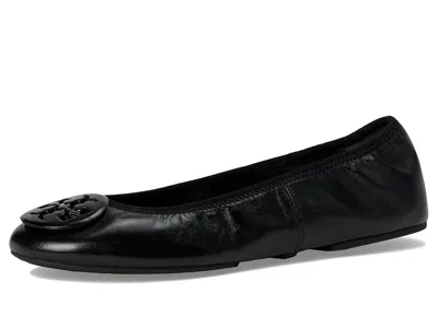 Tory Burch Leather Reva Travel Ballet Flats In Multi