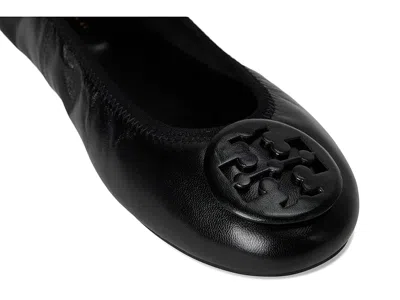 Tory Burch Leather Reva Travel Ballet Flats In Multi
