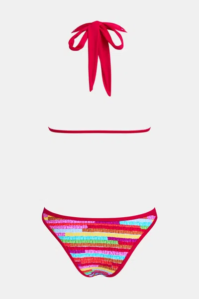Cupshe Florida Gal Striped Bikini Set In Multi