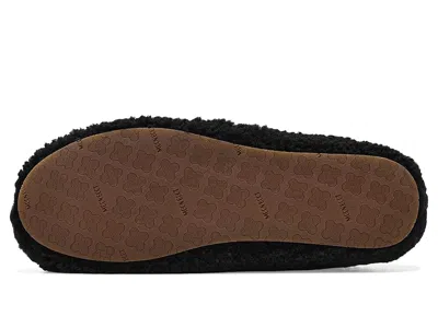 Moon Boot Mb Shearling Ballet Flats In Black Shearling