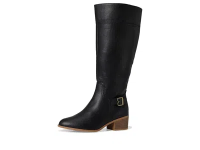 Dr. Scholl's Adeline Zip Tall Boots In Black