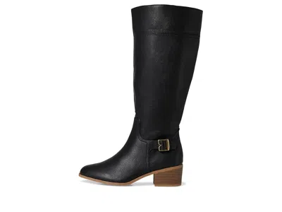 Dr. Scholl's Adeline Zip Tall Boots In Black