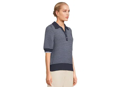Michael Stars Marley Collared Popover In Multi