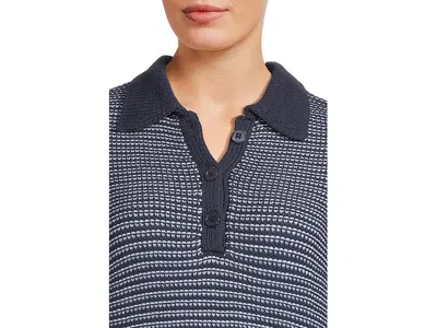 Michael Stars Marley Collared Popover In Multi