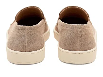 La Canadienne Tomas Suede Loafers In Multi