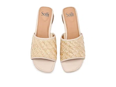 Söfft Sahara Slide Sandal In Neutral