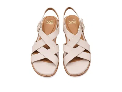 Söfft Nancy Slingback Sandal In White