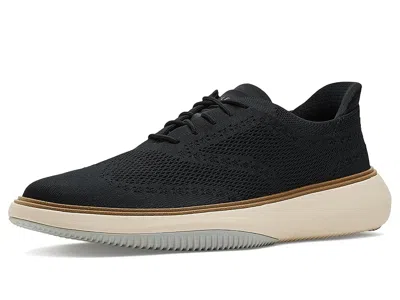 Cole Haan Grand Phaze Stitchlite Quick-on Oxford Sneakers In Black
