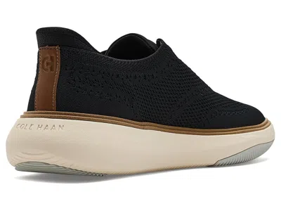 Cole Haan Grand Phaze Stitchlite Quick-on Oxford Sneakers In Black