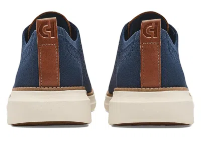 Cole Haan Originalgrand Cityspectre Stitchlite Wingtip In Blue