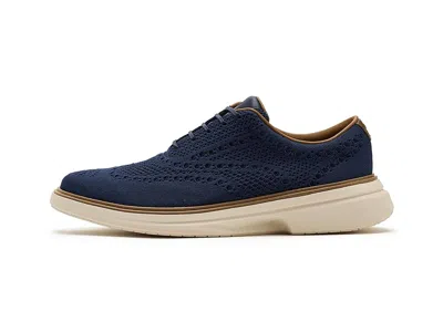 Cole Haan Originalgrand Cityspectre Stitchlite Wingtip In Blue