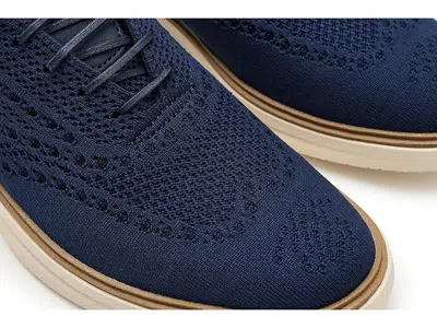 Cole Haan Originalgrand Cityspectre Stitchlite Wingtip In Blue