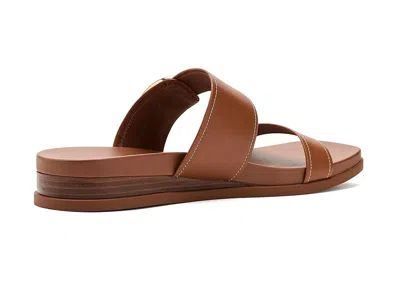 Cole Haan Oaklynn Double Band Footbed In Brown